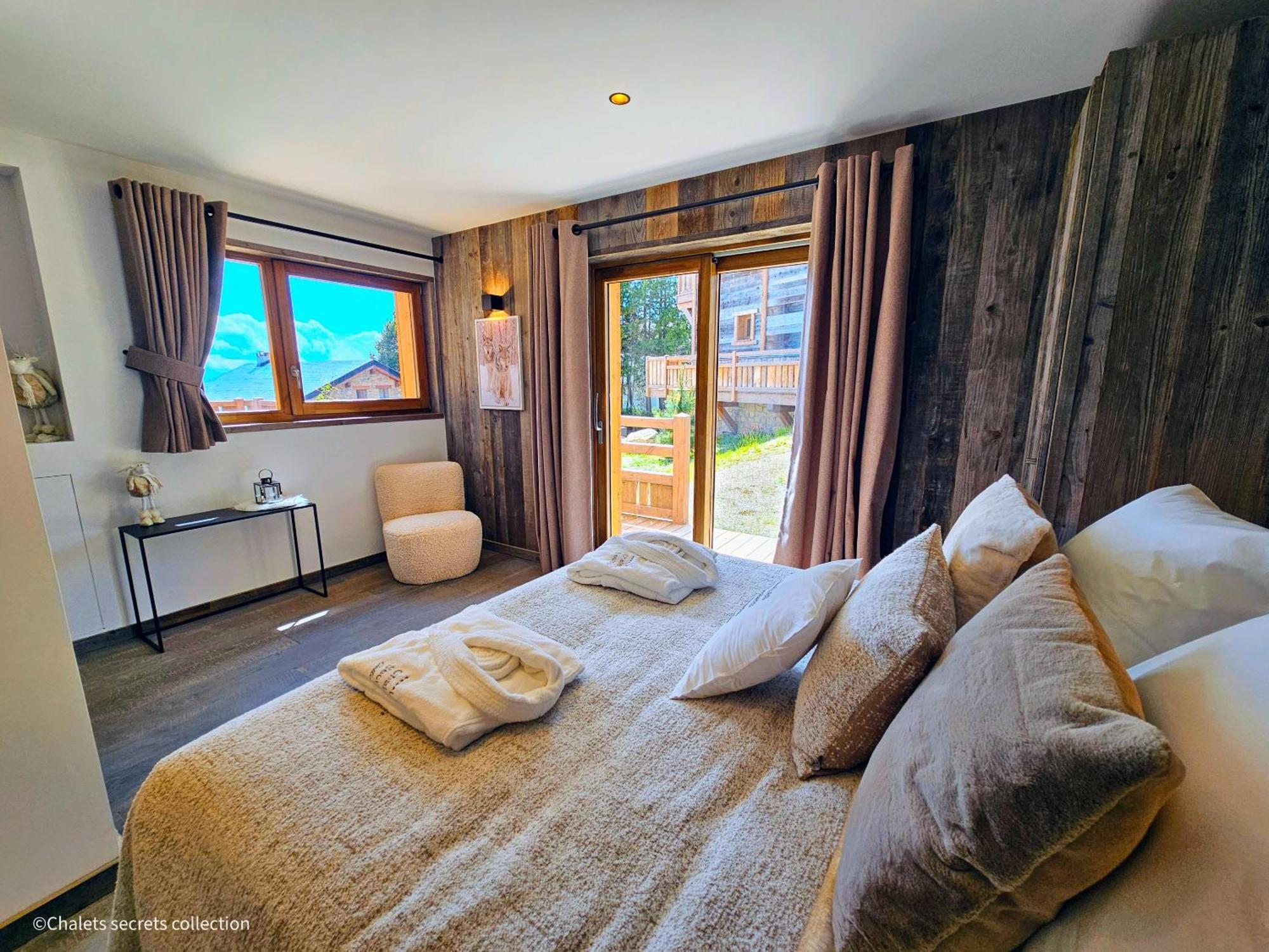 Chalet Collection Cassiopee - Les Chalets Secrets Фон-Ромё Номер фото